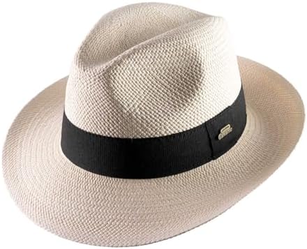 Authentique Chapeau Panama, tressage Traditionnel en Équateur Large Bord, Homme ou Femme Original Ecuador