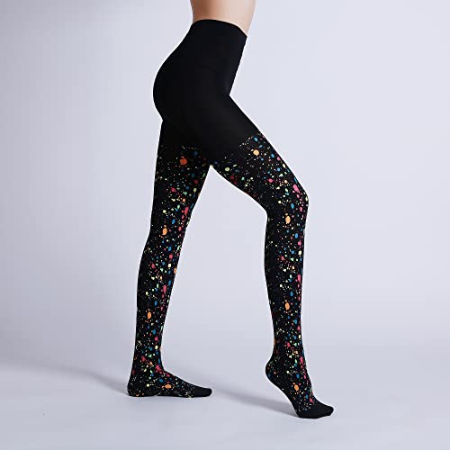 Image of Sahabowi Women Tights, Sheer High Waist Pantyhose, Vintage Control Top Stockings