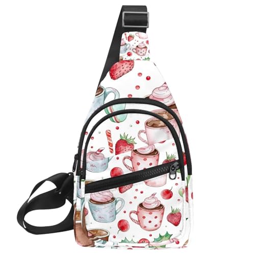Bolsa bandolera de muñeco de nieve navideño, el regalo casual perfecto para estas fiestas
