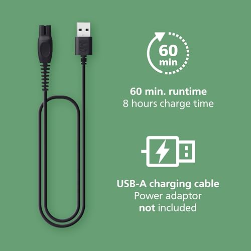 Philips Multigroom 3000 Series All-In-One 7-Piece Trimmer - Shaver And Clipper For Face & Head, Self-Sharpening Skin-Friendly Blades, 10 Length Settings, Model MG3930/15 - 7