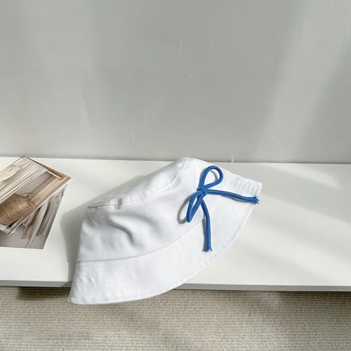 Bucket hat,Kids Colorful Bow Bucket Hat 3D Bow Fisherman for Spring Breathable for Children Casual Sport3