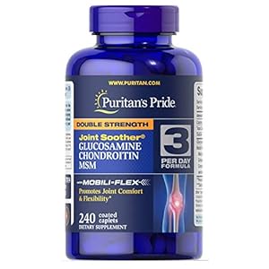 Puritan’s Pride Glucosamine, Chondroitin & MSM -3 Per Day Formula
