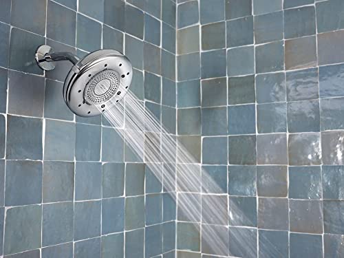 Moen N400R0Ch Quattro Rainshower Showerhead With Four Unique Shower Experiences, Chrome #TOP7