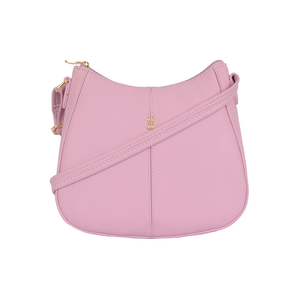 Baggit Women Pink Saddle Sling Bag Small Size | Ladies Stylish Casual Cross Body Purse Handbag (B0BS45TKY8) Amazon Price History, Amazon Price Tracker