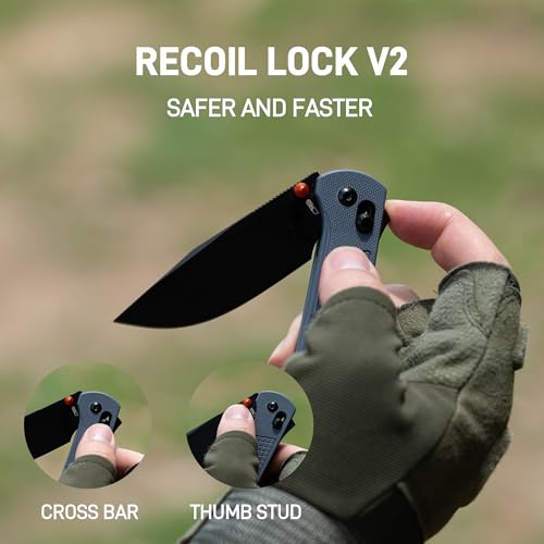 Image of CJRB Bolt Pocket Knife, 3.25'' AR-RPM9 Steel Blade, Recoil Lock V2