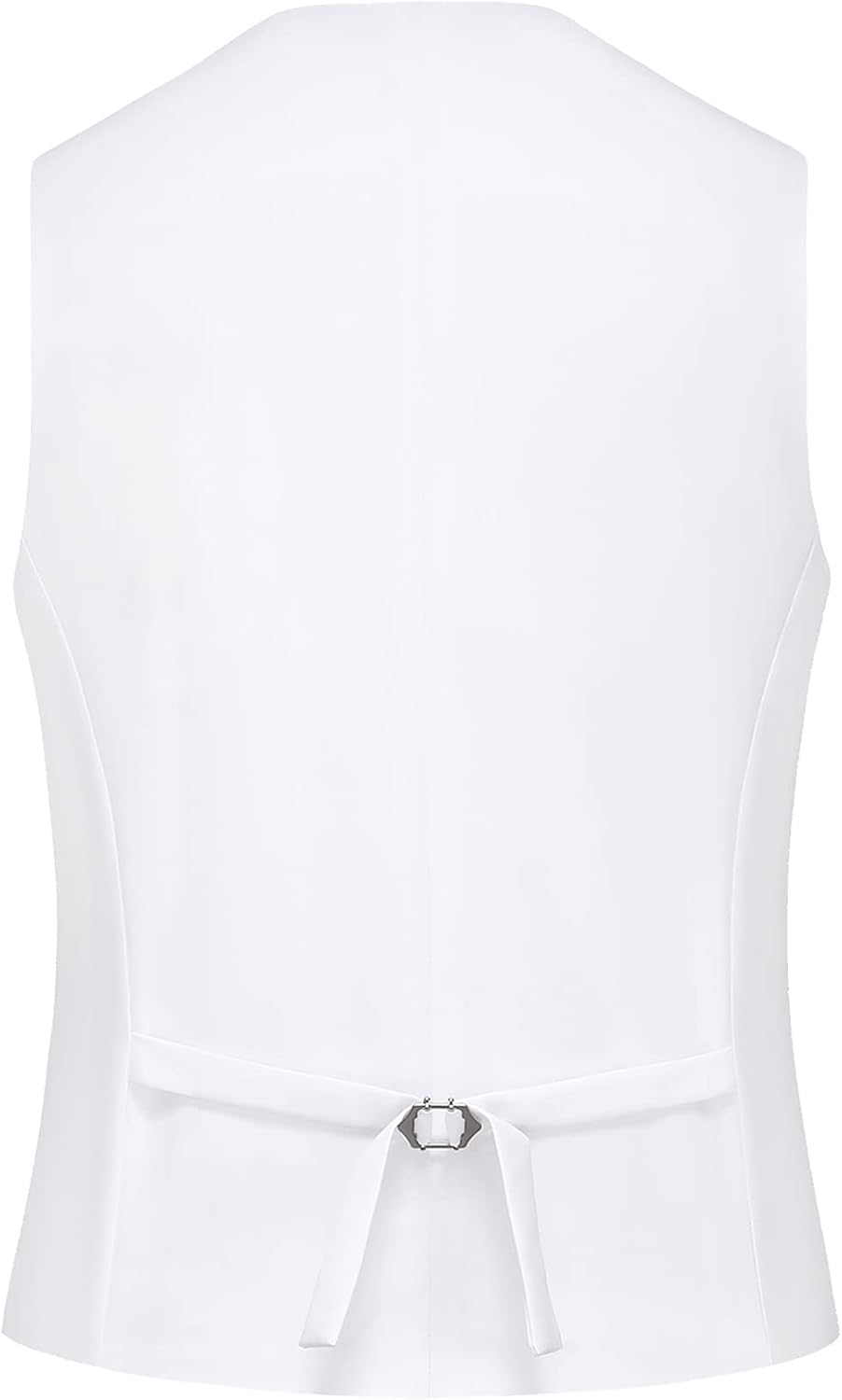 MOGU Mens 3 Piece Dress Suit Slim Fit One Button Side Vents Tuxedo - Image 4