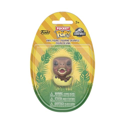 Funko Pop! Pocket Egg: Jurassic Park Spring - Baby Raptor​ - Collectable Vinyl Figure - Gift Idea - Official Merchandise - Toys for Kids & Adults - Mo