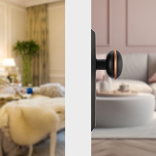 Newliplace 2 Pack Vintage Single Sided Dummy Door Knobs Interior thumb #3