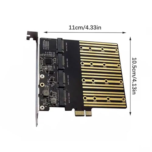 Tarjeta adaptadora ASM1064 PCIeX1 para organizar bibliotecas fotográficas y vídeo en casa 4