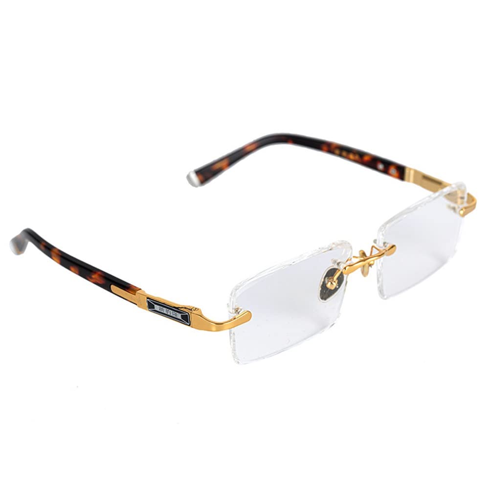 JWW Lesebrille +1.0, +1.5, +2.0, +2.5 Rahmen Lesebrillen Sehhilfe Brille Mit Federscharnieren, Presbyopie Brille Unisex Frauen Männer (Size : +1.50)