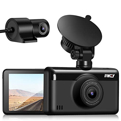 Built-in WiFi GPS | Dash Cam Front and Rear 1440P & 1080P