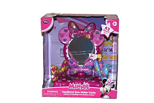 Disney Minnie Mouse Headband bow maker vanity