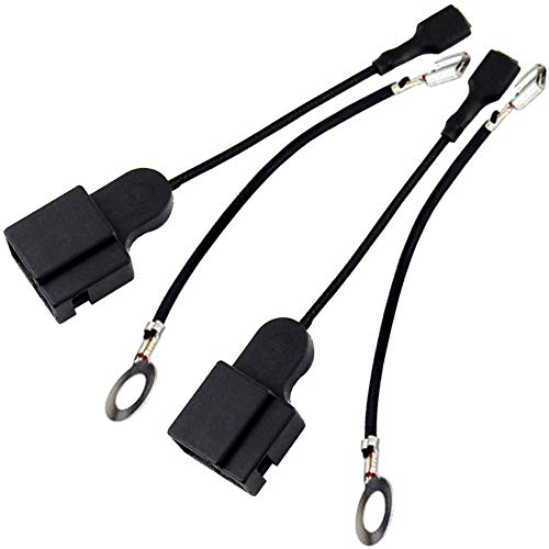 FARBIN Car Horn Special Plug Compatible with Toyota Adapter Wiring Harness Pigtail Socket Car Horn Connector Harnesses Cable 2Pcs