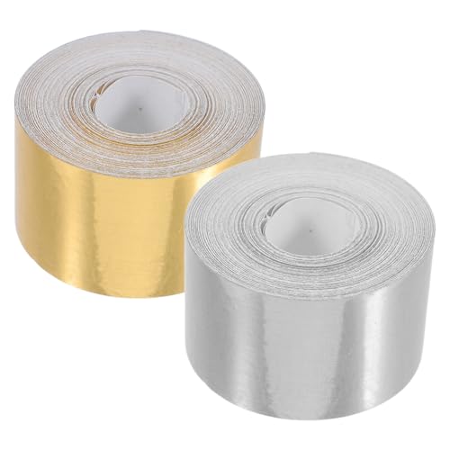 SEWACC Cinta de Calafateo Flexible Autoadhesiva 30mm, 2 Rollos 10m, Textura Acero Inoxidable Cepillado, Tira Selladora para Cocina, Fregadero, Encimeras y Baño, Resistente al Aceite,