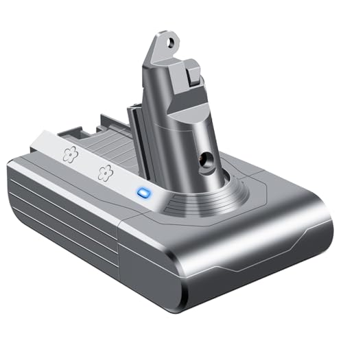 DTK 4000mAh Batería de Repuesto para Dyson Aspiradoras V6 SV03 SV05 SV06 SV07 SV09 DC62 DC58 DC59 DC61 DC72 DC74, 21,6V