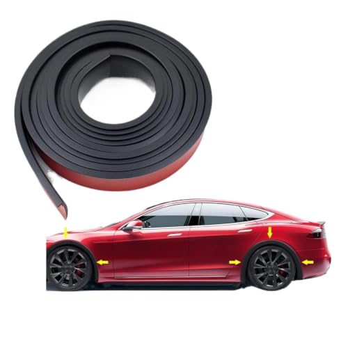 Protector de carrocería contra salpicaduras Tesla con arco de rueda ensanchado 3