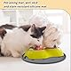 Hoxfly Napfunterlage Katzen, 27.5× 27.5 ×1 cm Silikonmatte Rund, rutschfeste Unterlage Hundenapf für Futter, Wasserdicht Silikon-Futtermatten für Mittlere und Kleine Haustiere (Grau, 2 Stück)