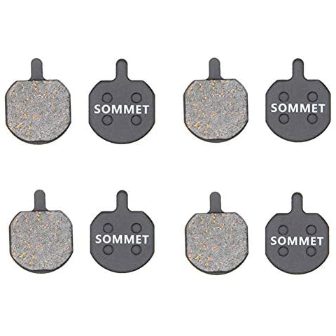 4 Pares SOMMET Pastillas Freno Disco Semi-metálico Cover