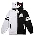 GK-O Danganronpa Monokuma Warm Thicken Hoodie Jacket Cosplay Costume (Asian Size XXX-Large)