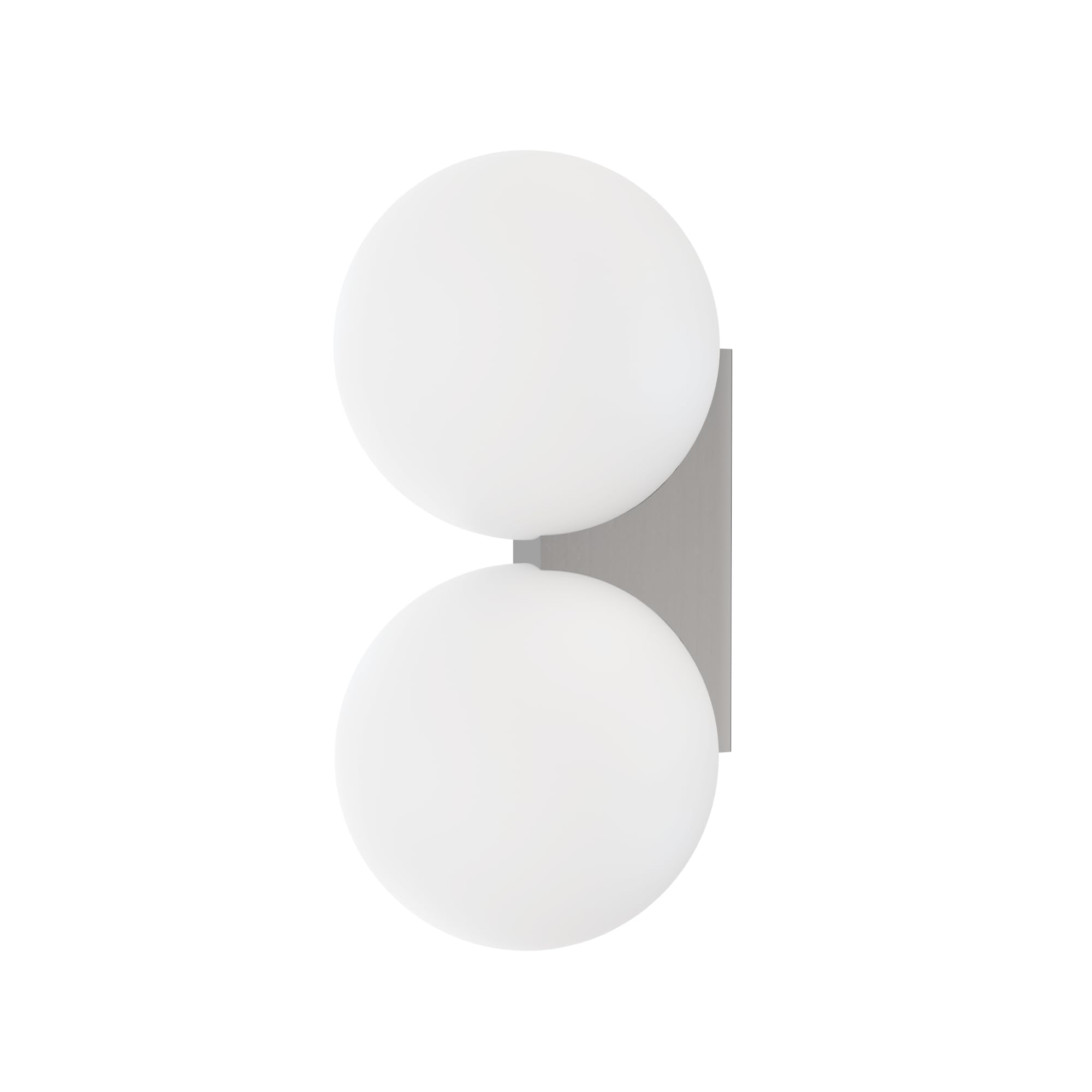 Sulion - Aplique OBI Lámpara - Metal Cromo 2 Bolas Opal Mate 2xG9 Iluminación