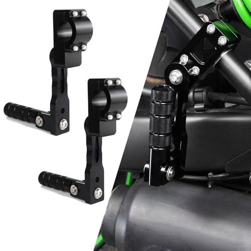 Repose-pieds de 7/8-1 1/8" réglables pour barres de protection moto GSX-S V-STROM