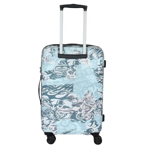 Image of NOVEX Ranger 24-Inch Trolley Suitcase for Men & Women | Polycarbonate Hard Shell Luggage Anti-Theft Zippers | Ideal for Office Trips, Travel & Weekend Getaways | Grey