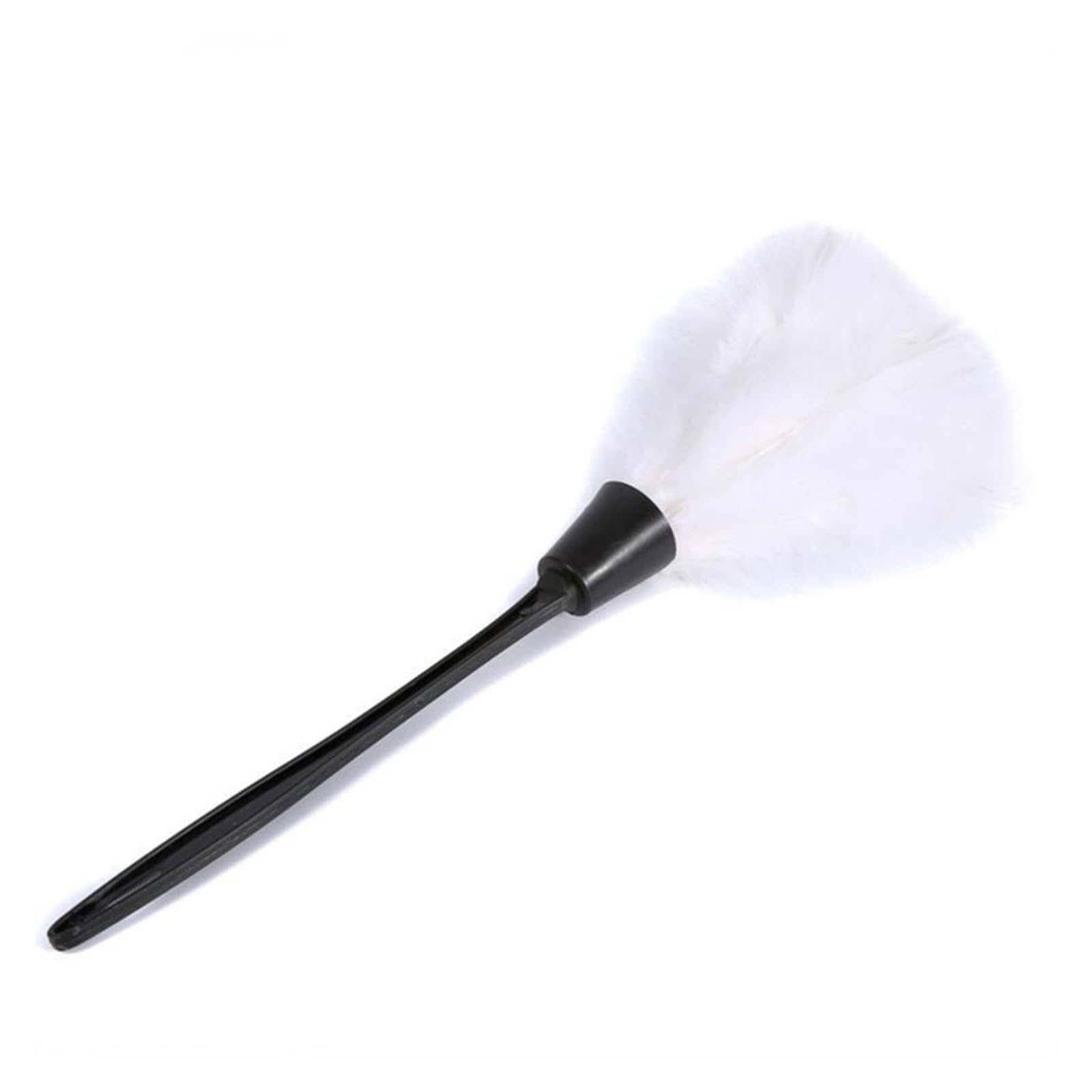 Duster Turkey Feather Duster Anti-static Cleaning Car Dashboard Cleaner Tools(White)