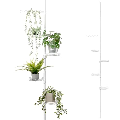 bremermann Teleskop-Blumenregal mit 4 Ablagen, Blumentreppe,...