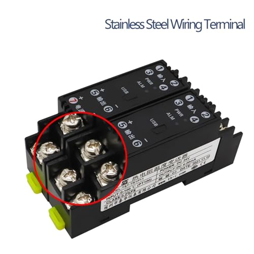 Transmetteur d'isolement de signal DC rail DIN sortie 0-5V entrée multiple - 4
