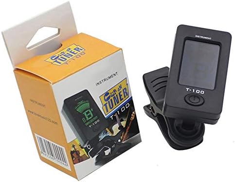 IRIN T-100 Afinador eletrônico de encaixe para violão cromático e...