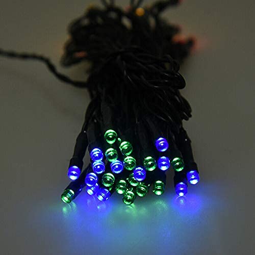 ubersweet Imported 50 LED 2 Modes Solar String Lights Perfect Outdoor Garden Decoration for Ch L6E6_38588