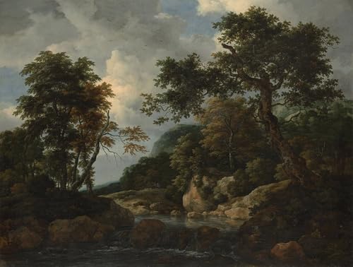 Tableau Forêt Jacob Van Ruisdael pour Illuminer une Chambre Sombre 60x90