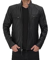 Evanston - Black Leather Jacket
