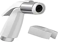 Ducha manual avulsa, Deca, Branco com cromado, 4906.ACT.BR