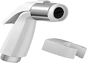 Ducha manual avulsa, Deca, Branco com cromado, 4906.ACT.BR