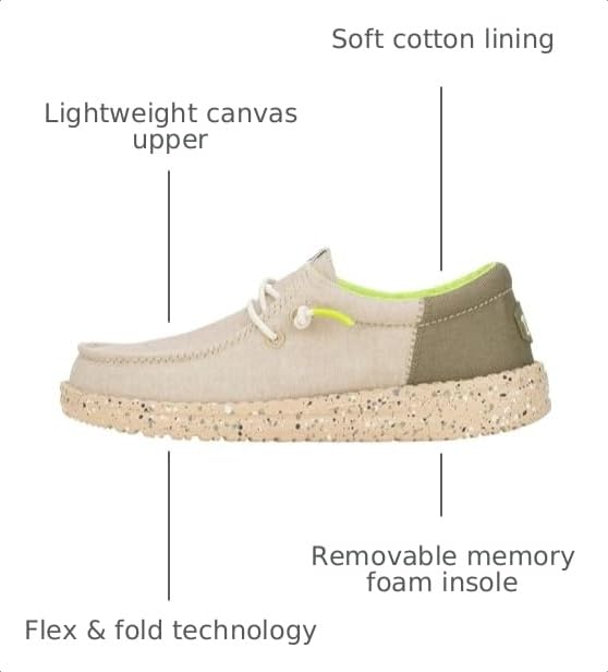 Image of Hey Dude Kids Wally Funk Splatter (Little Kid /Big Kid) | Casual Shoes