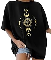 Ladies T Shirts Material : This womens t shirt is made of 100% cotton, which brings you a refreshing experience in summer with its natural and comfortable touch and excellent breathability. Graphic Tee Features: This series of women tops is based on ...