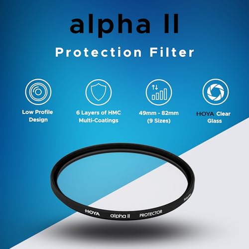 Filtro Hoya Alpha II MC protector de lente de cámara de 67 mm con vidrio 2