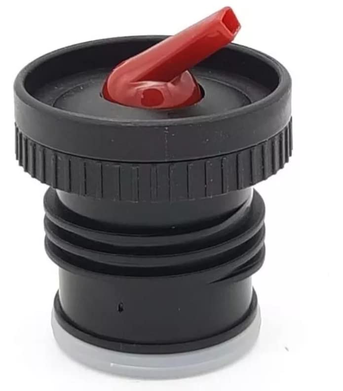 Stanley Thermos - Tapón de repuesto para beber yerba mate, convierte Stanley Thermos a Yerba Mate Termo Pico Mate/Pico cebador con flujo de alta precisión (compatible con 1.1 QT, 1.5 QT, 2 QT) (rojo)