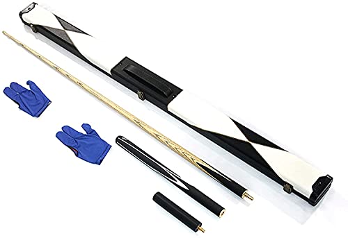 Set taco de billar 57 pulgadas con funda y punta 9.0-10 mm miniatura 1