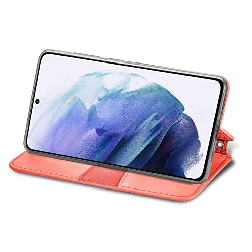 Étui Samsung S22 5G König Design rouge évitez les bris d'écran avec cette coque robuste - 4