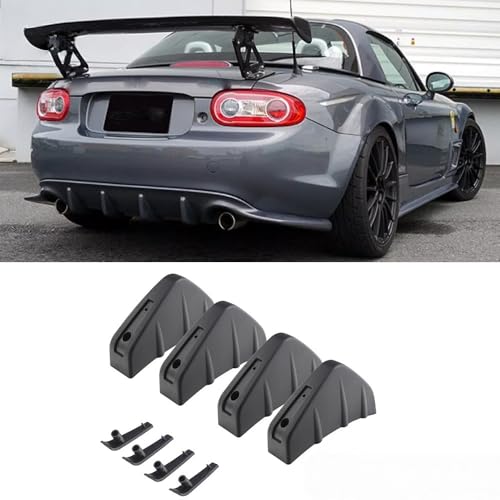 Diffuseur de lèvre de pare-chocs arrière Mazda 3 5 6 CX-7 - 2