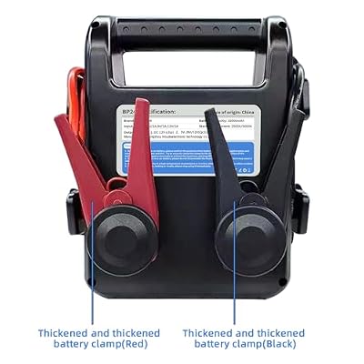 12V Car Jump Starter 5000A High-Capacity Car Jump Starter - No Charging Required!