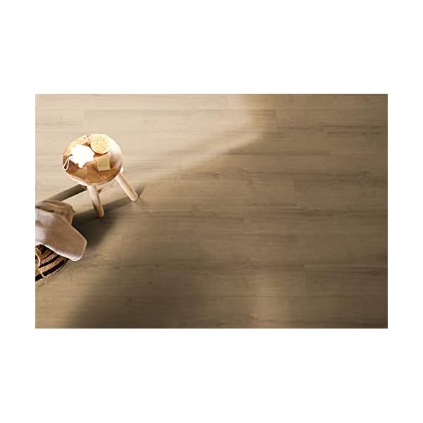 Egger Laminatboden Aqua Clic It EL1007 Sherman Eiche Honig (8mm, 1,995m²) | authentische Holzoptik | | Einfache Verlegung durch Klicksystem | Praktisch & wertbeständig, Braun – Bild 6
