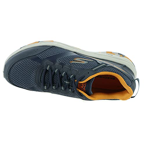 Skechers Men's GoRun Altitude - Trail Running Walking Hiking Shoe With Air Cooled Foam, Navy/Multi, 7