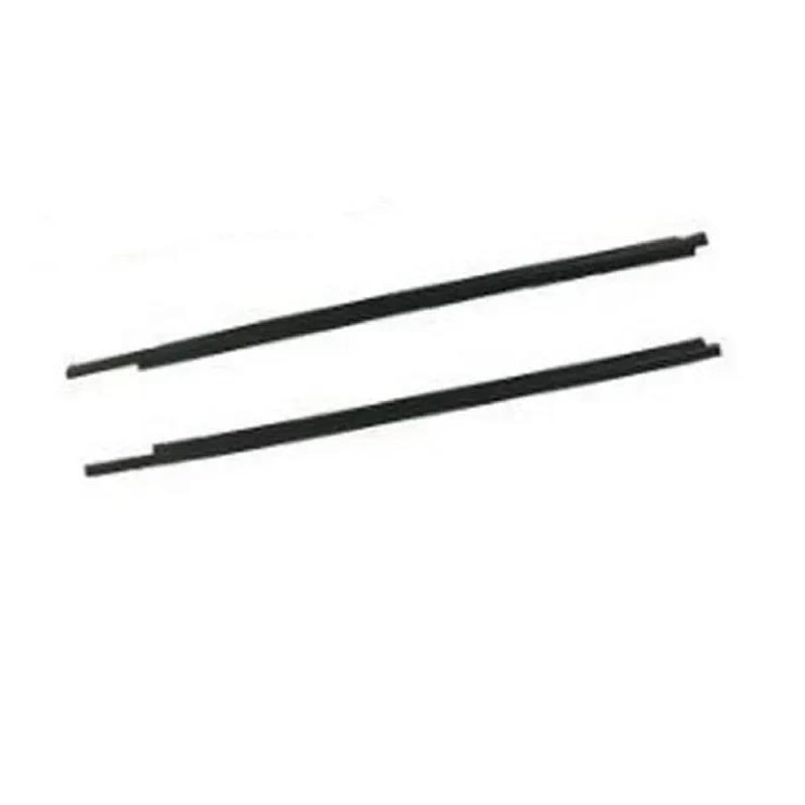 Blnetu 2 Pcs For Grand Vitara 3 Door 2007-2012 83831-65J00 Glass Weatherstrip Not For 5 Doors 109Cm Outside Windows Rubber Car Weather Stripping(2 Pcs)