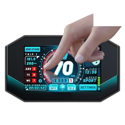 Película protectora panel instrumentos contra rayones Tiger Sport 660 4