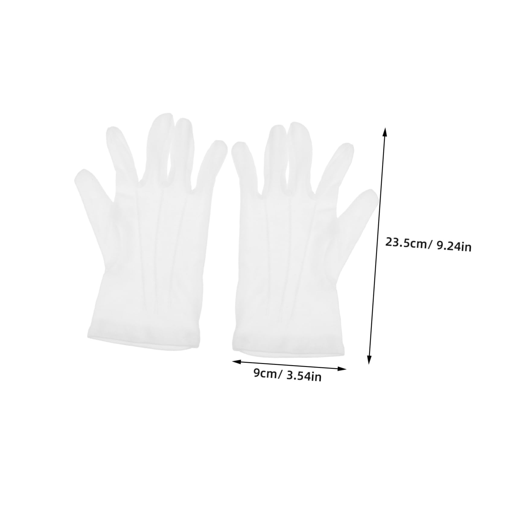 BESPORTBLE Elastic Snooker Competition Gloves Breathable Comfortable Sports Gloves Made of Polyester-Cotton No-Button Design