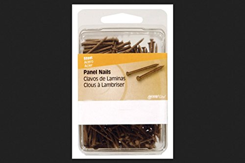Clavos para paneles interiores Philstone 41803 de 6 oz, 1-5/8" en color roble oscuro miniatura 1