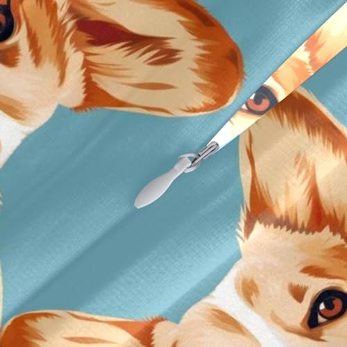 Housse de coussin Corgi double face en velours doux de qualité supérieure - 5